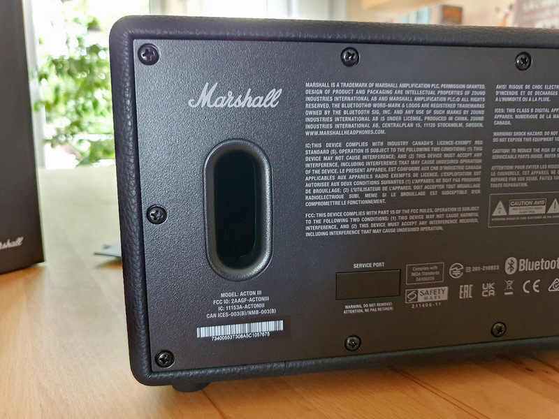Marshall Acton III Bluetooth Lautsprecher