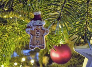 Lebkuchenmann Weihnachtsbaum