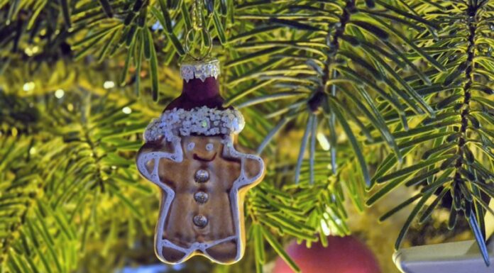 Lebkuchenmann Weihnachtsbaum